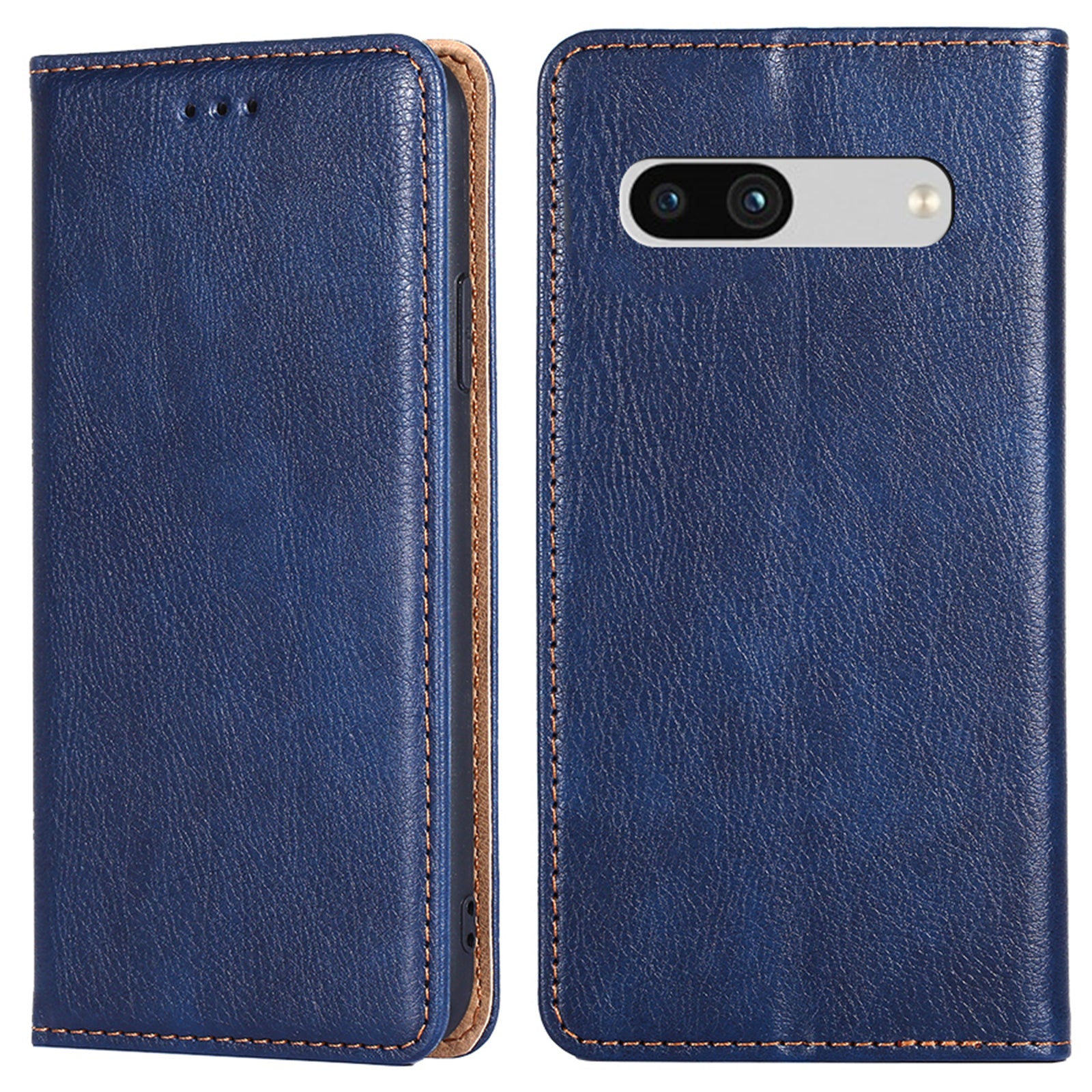 PU Leather Phone Case For Google Pixel 7a Magnetic Auto-closing Stand Drop-proof Phone Flip Wallet Cover PU Leather Phone Case For Google Pixel 7a Magnetic Auto-closing Stand Drop-proof Phone Flip Wallet Cover